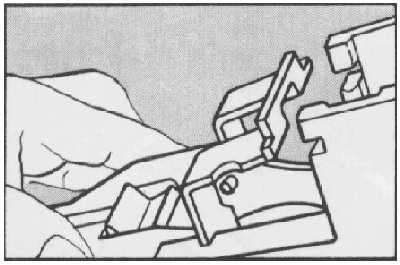 Removing the internal receiver parts